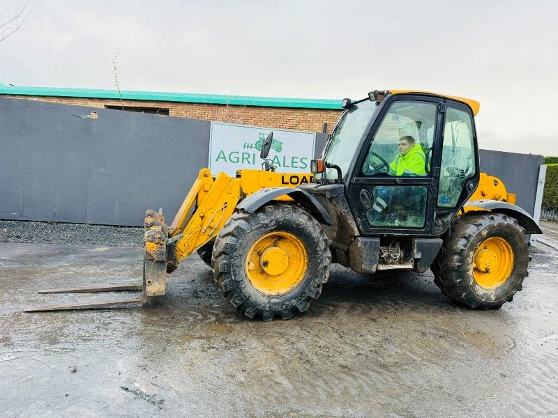 JCB 530-70 FARM SPECIAL 4WD TELEHANDLER *C/W PALLET TINES*VIDEO*