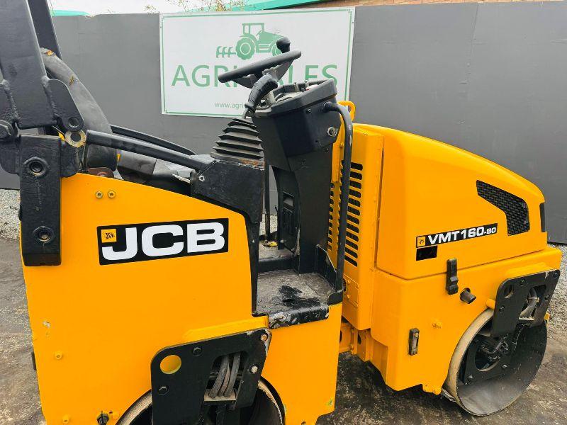 JCB VMT 160-80 DOUBLE DRUM ROLLER*YEAR 2016*VIDEO*