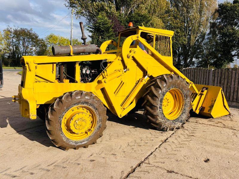 VOLVO BM 4WD LOADING SHOVEL C/W JCB Q FIT HEAD STOCK *VIDEO*