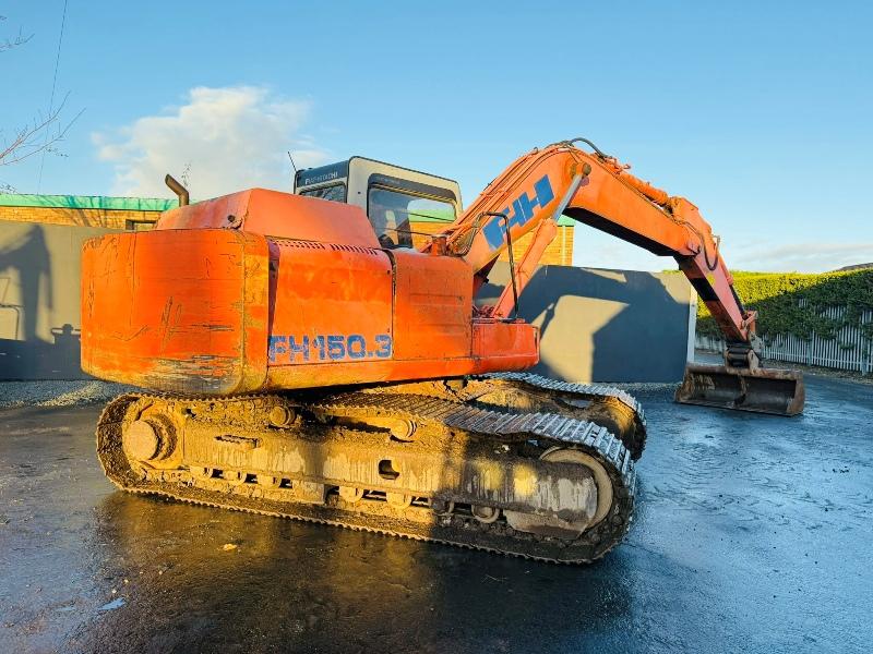 HITACHI FH150.3 TRACKED EXCAVATOR*C/W BUCKET*VIDEO*