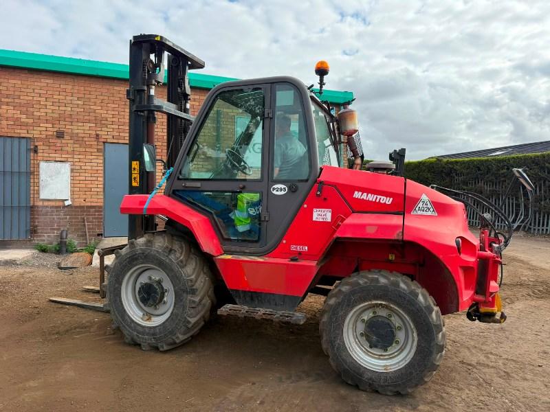 MANITOU M30-4 FORKLIFT*C/W PICK UP HITCH*YEAR 2017*7604 HOURS*VIDEO*