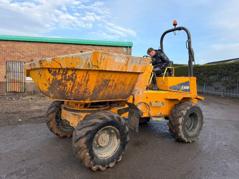 THWAITES MACH666 6 TONNE SWIVLE TIP DUMPER*3628 HOURS*VIDEO*