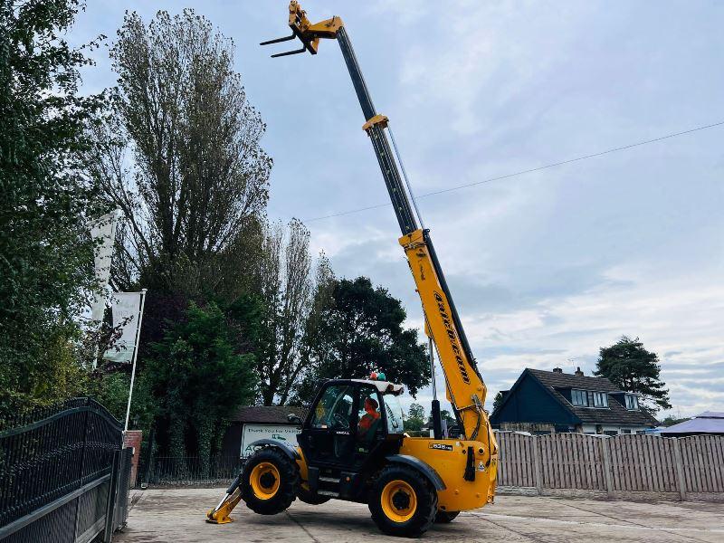 JCB 535-125HI VIZ 4WD TELEHANDLER *YEAR 2015,12.5 METER* C/W TINES *VIDEO*
