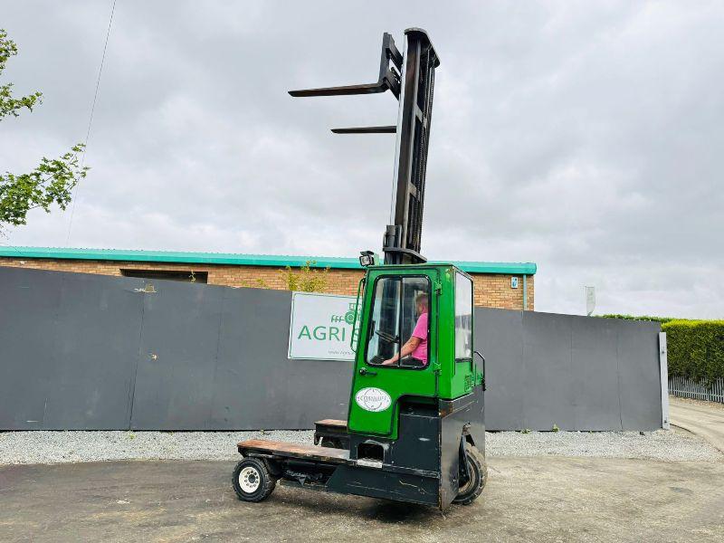 COMBILIFT C4000 DIESEL TRUCK MOUNTED FORKLIFT*C/W FORK POSITIONER*VIDEO*