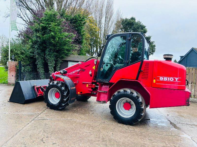 SCHAFFER 9510T 4WD TELEHANDLER *YEAR 2013* C/W BRAND NEW BUCKET *VIDEO*