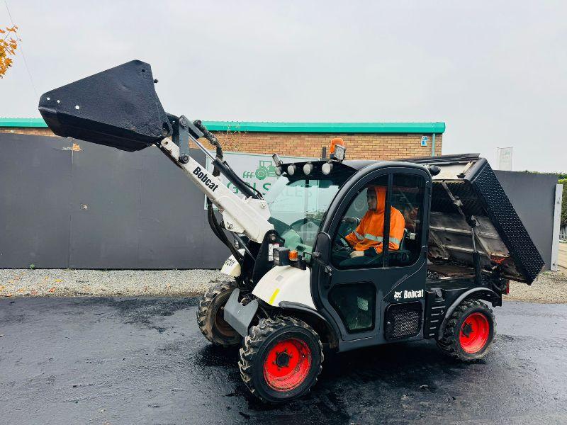 BOBCAT 5600 TOOLCAT UTILITY WORK MACHINE*3913 HOURS*C/W BUCKET*VIDEO*