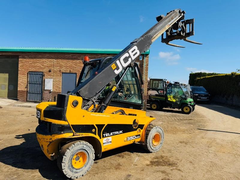 JCB 35D 4WD TELETRUK*YEAR 2014*C/W PALLET TINES*VIDEO*