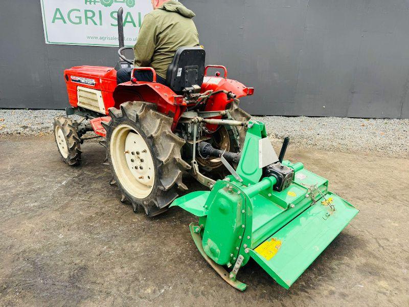YANMAR YM1702D COMPACT TRACTOR*C/W ROTOVATOR*VIDEO*