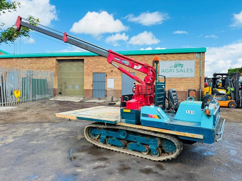 YANMAR C30R TRACKED MOBILE CRANE*C/W RUBBER TRACKS*VIDEO*