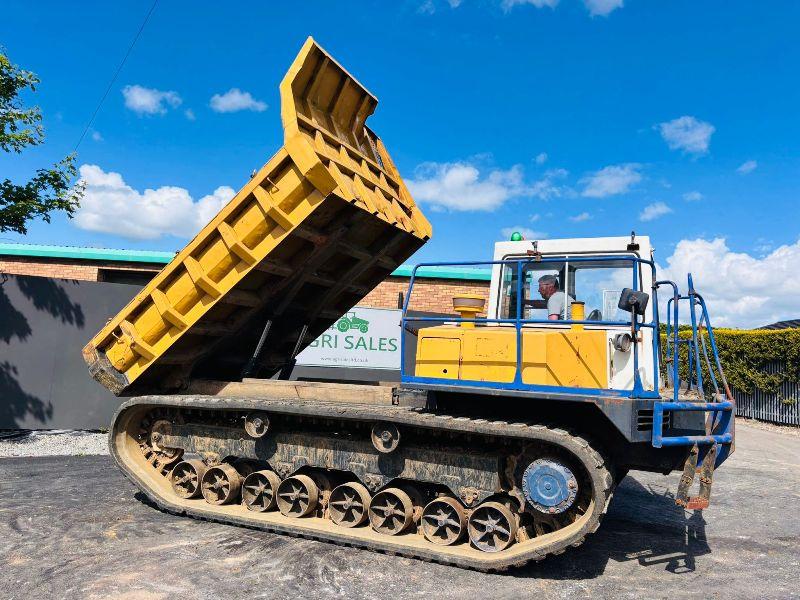 YANMAR C120R TRACKED DUMPER*C/W REVERSE DRIVE*VIDEO*