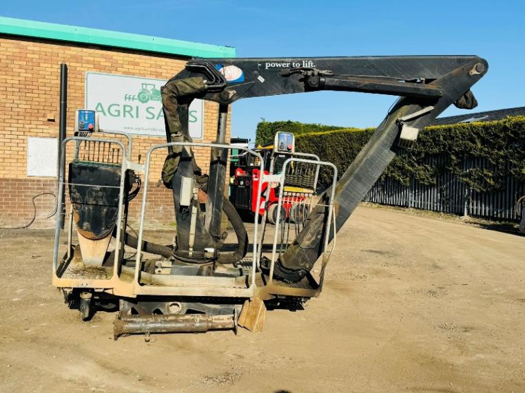 HMF 1444-Z2 CRANE*C/W SUPPORT LEGS*YEAR 2014*VIDEO*