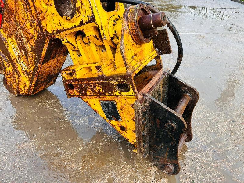 HYDRAULIC DEMOLITION SHEAR TO SUIT 10-12 TON EXCAVATOR *VIDEO*