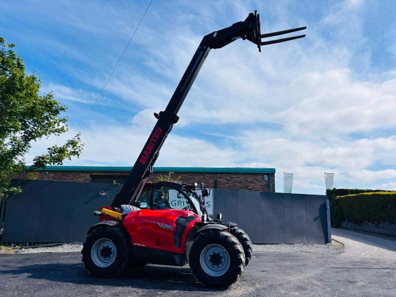 MANITOU MLT 630 105D TELEHANDLER*C/W PALLET TINES*VIDEO*