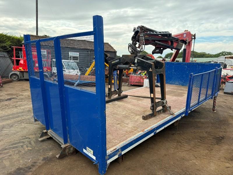HMF 1010 K2 HIAB CRANE*C/W 19 FT BODY*YEAR 2016*VIDEO*