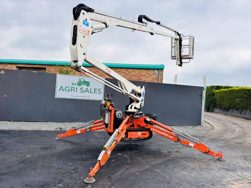 EASYLIFT TRACKED MANLIFT*C/W SAFETY BASKET*ONLY 1211 HOURS*VIDEO*