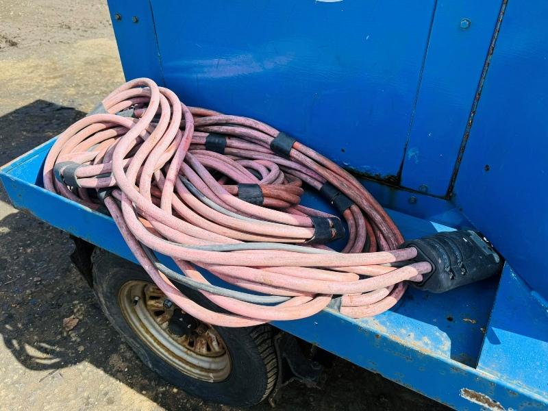 TOWABLE AIRCRAFT GROUND POWER UNIT*C/W 4 CYLINDER PERKINS ENGINE*VIDEO*