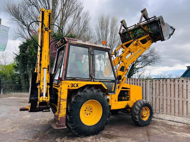 JCB 3CX PROJECT 7 4WD BACKHOE DIGGER C/W EXTENDING DIG *VIDEO*