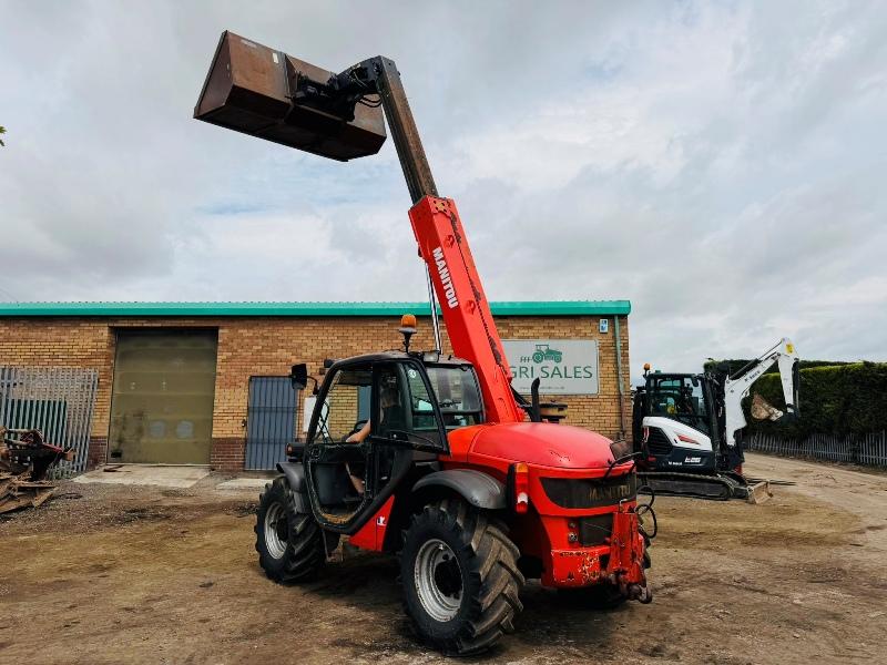 MANITOU MLT 627T TELEHANDLER*C/W BUCKET*VIDEO*
