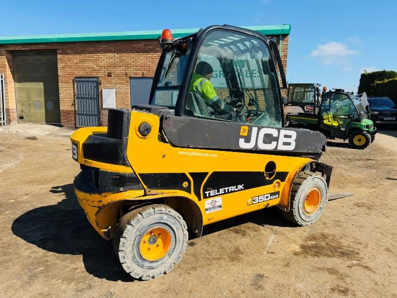 JCB 35D 4WD TELETRUK*YEAR 2014*C/W PALLET TINES*VIDEO*