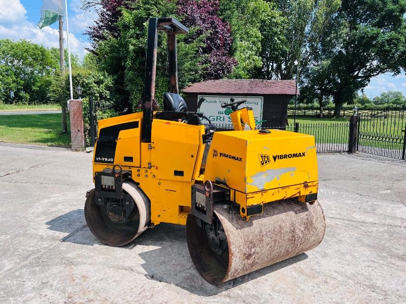 JCB VIBROMAX VMT280 DOUBLE DRUM ROLLER *685 HOURS* C/W ROLE BAR *VIDEO* 
