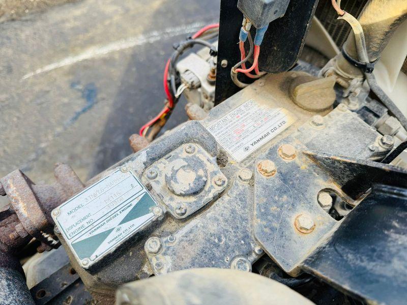 AMMANN AV12-2 DOUBLE DRUM ROLLER*TURNS OVER DIESEL ISSUES*VIDEO*