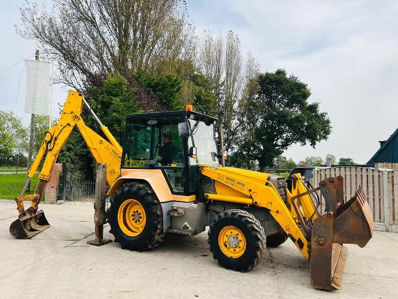 FERMEC 750 4WD BACKHOE DIGGER C/W EXTENDING DIG *VIDEO*