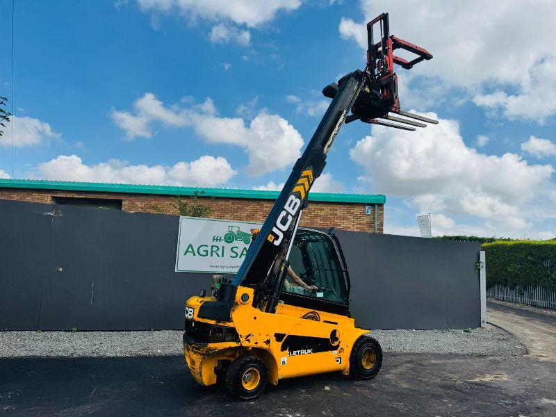 JCB 35D TELETRUK*YEAR 2018*C/W HYDRAULIC BAIL GRAB*VIDEO*
