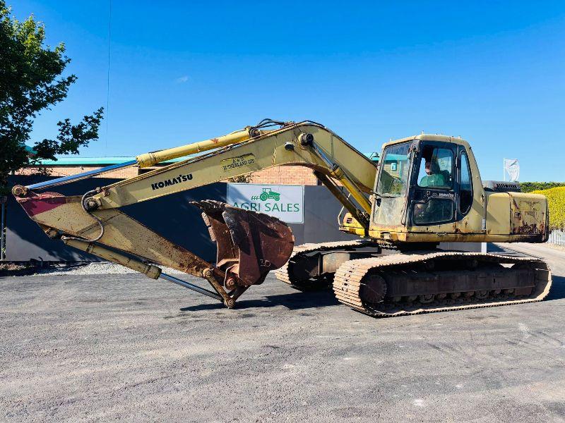 KOMATSU PC210LC-6 TRACKED EXCAVATOR *C/W BUCKET*VIDEO*