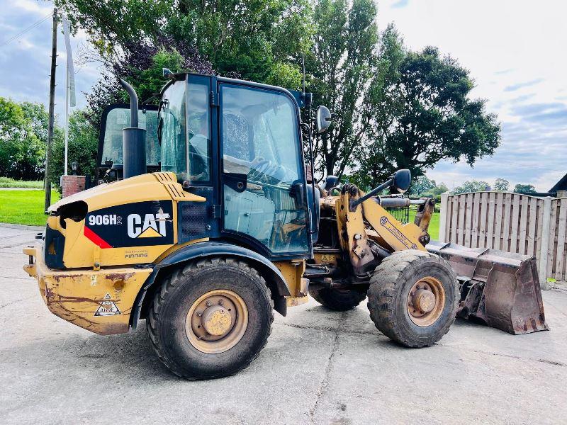 CATERPILLAR 906G 4WD LOADING SHOVEL *YEAR 2013, 4505 HOURS* C/W BUCKET*VIDEO*
