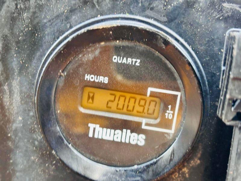 THWAITES 1 TON HIGH TIP 4WD DUMPER * YEAR 2015, ONLY 2009 HOURS * 
