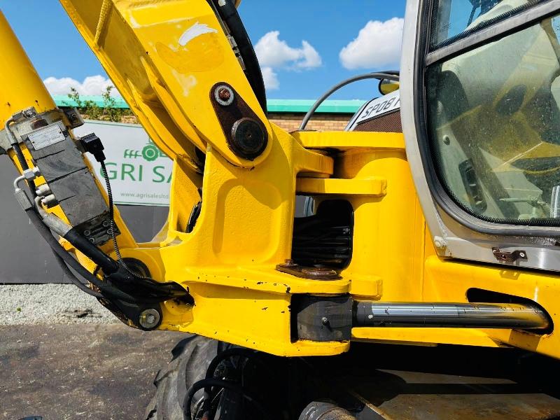 NEW HOLLAND MH2.6 RUBBER DUCK*C/W BUCKET & QUICK HITCH*5945 HOURS*VIDEO*