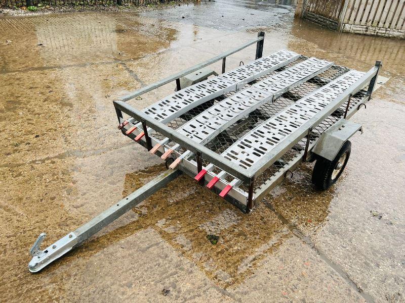 YINJIAN BATTERY POWERED TRICYCLE *YEAR 2021, ROAD REGISTERED* C/W TRAILER *VIDEO*