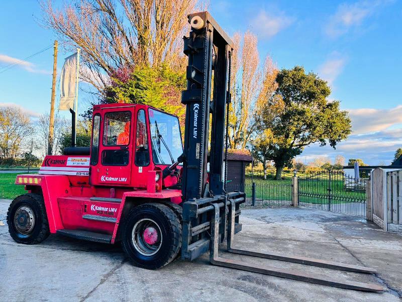 KALMAR LMV DCD 10.600 DIESEL FORKLIFT C/W VOLVO ENGINE *VIDEO*