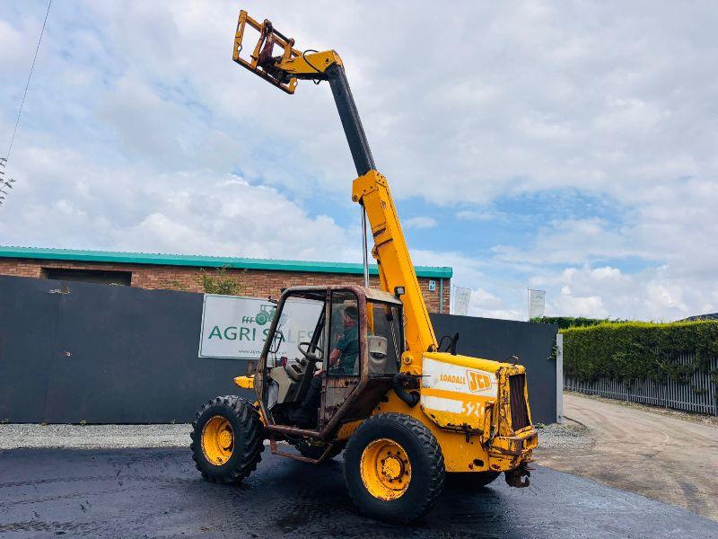 JCB 520 TELEHANDLER*AG SPEC*READING 3111 HOURS*VIDEO*