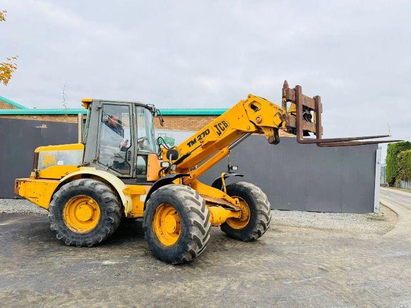 JCB TM270 ARTICULATED TELEHANDLER*SLOW IN REVERSE*VIDEO*