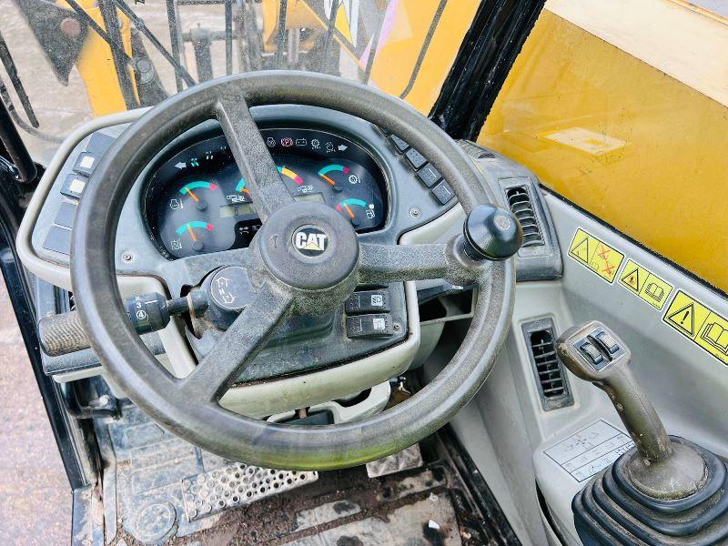 CATERPILLAR TH360B 4WD TRUBO TELEHANDLER *13.5 METER, 4399 HOURS*C/W PALLET TINES*VIDEO*