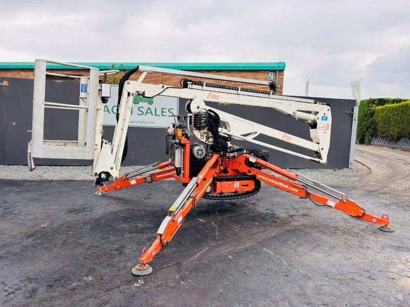 EASYLIFT TRACKED MANLIFT*C/W SAFETY BASKET*ONLY 1211 HOURS*VIDEO*