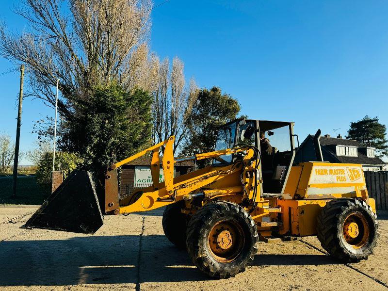 JCB 412 4WD LOADING SHOVEL C/W PERKINS ENGINE & BRAND NEW BUCKET *VIDEO*