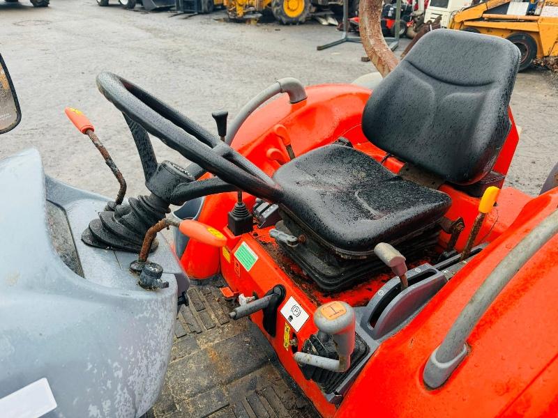 KIOTI CK27 4WD TRACTOR*C/W TURF TYRES*SPARES AND REPAIRS*VIDEO*