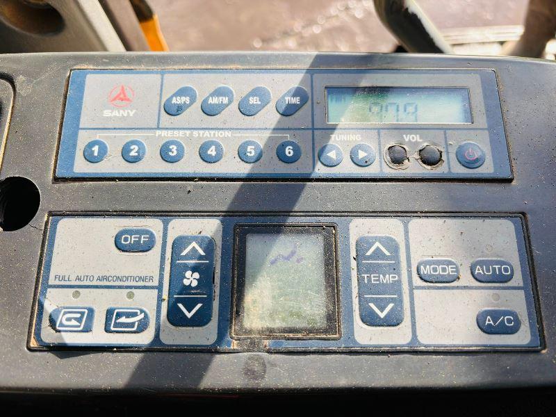 SANY SY215C TRACKED EXCAVATOR *YEAR 2017* C/W QUICK HITCH & BUCKET *VIDEO*