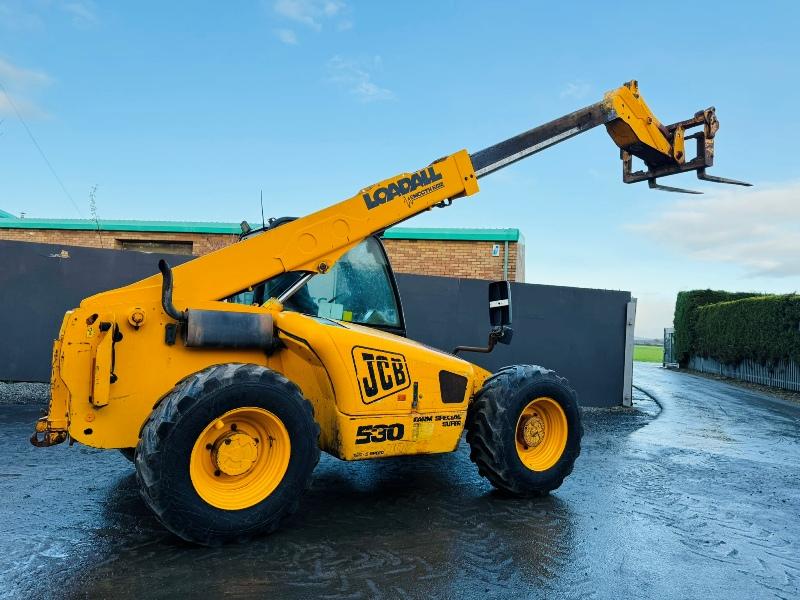 JCB 530-70 SUPER*C/W PALLET TINES*PICK UP HITCH*VIDEO*