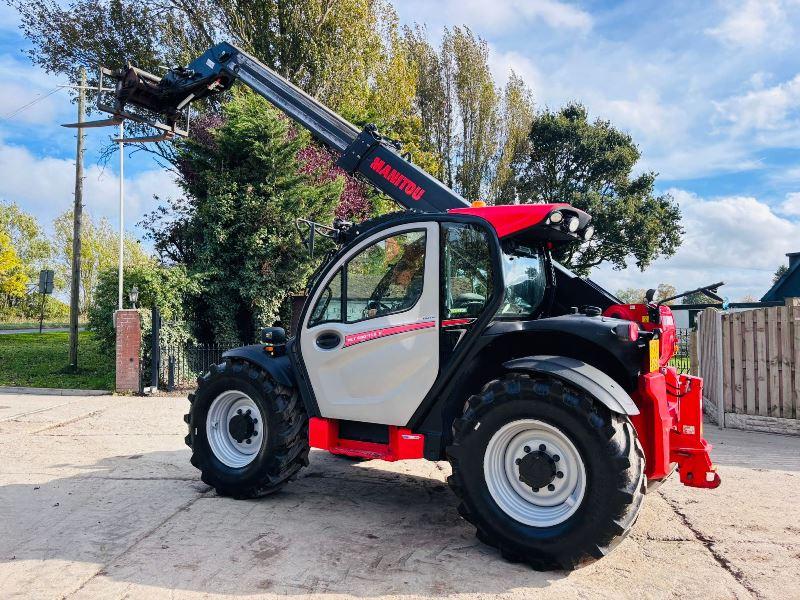 MANITOU MLT 630 115V TELEHANDLER*AG SPEC *C/W PALLET TINES*YEAR 2021*VIDEO*