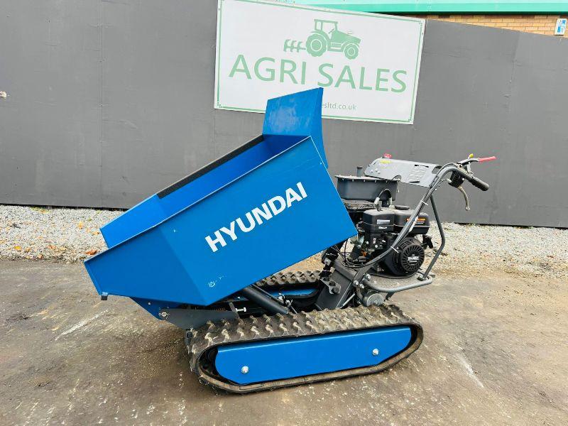 *UNUSED*HYUNDAI WALK BEHIND TRACKED DUMPER*X DEMO*VIDEO*
