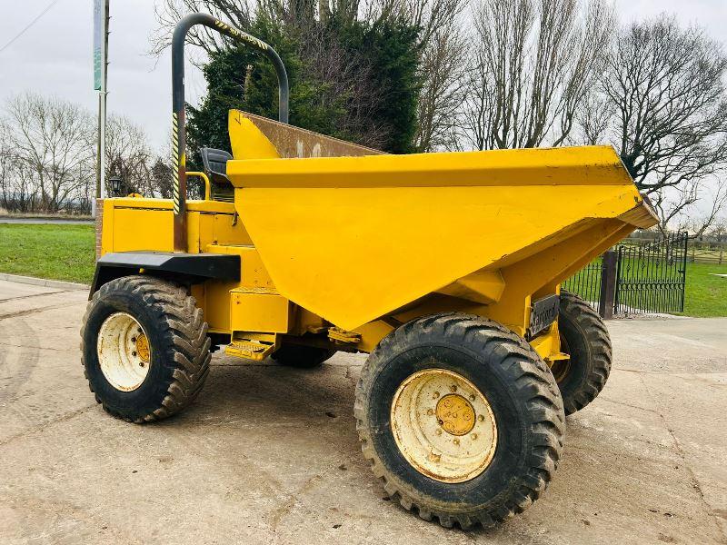 BARFORD SX7000 4WD DUMPER C/W ROLE FRAME & PERKINS PHASER ENGINE *VIDEO*