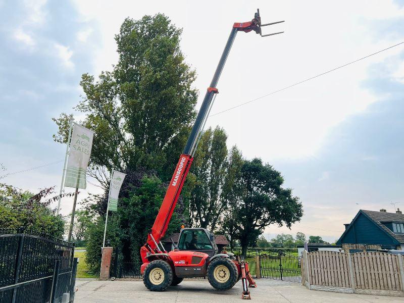 MANITOU MT1337SL 4WD TELEHANDLER *13 METER REACH* C/W PALLE TINES *VIDEO*
