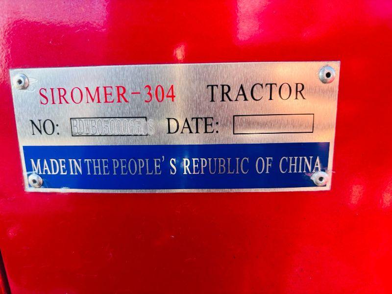 *NEW UNUSED* SIROMER 304 4WD TRACTOR WITH LOADER *C/W BUCKET* YEAR 2025*