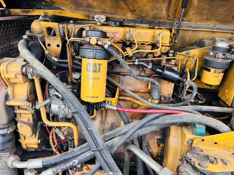 CATERPILLAR TH63 4WD TELEHANDLER *C/W SWAY & PALLET TINES*VIDEO*