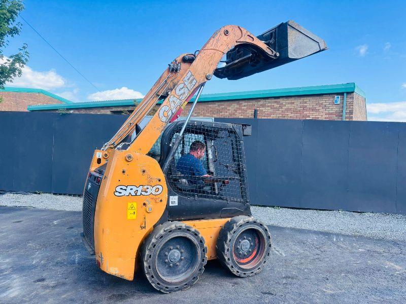 CASE SR130 SKIDSEER*C/W BUCKET*YEAR 2017*VIDEO*