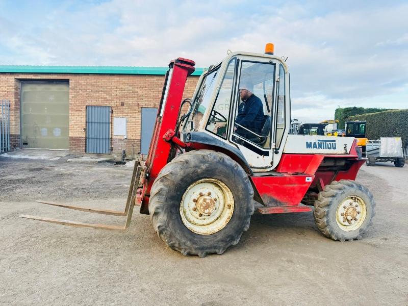 MANITOU M426CP ROUGH TERRAIN 4WD FORKLIFT*VIDEO*