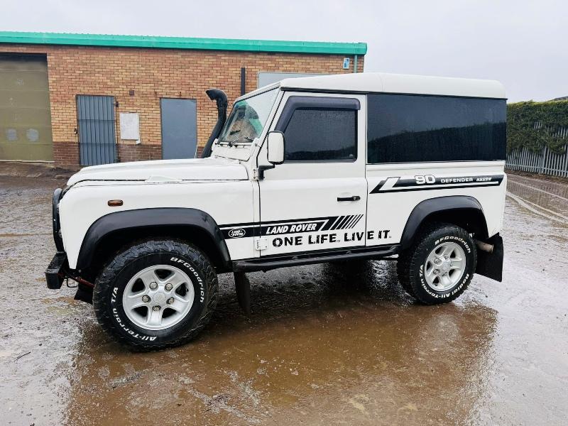 LAND ROVER DEFENDER 90*C/W TD5 ENGINE*12 MONTHS TEST*VIDEO*
